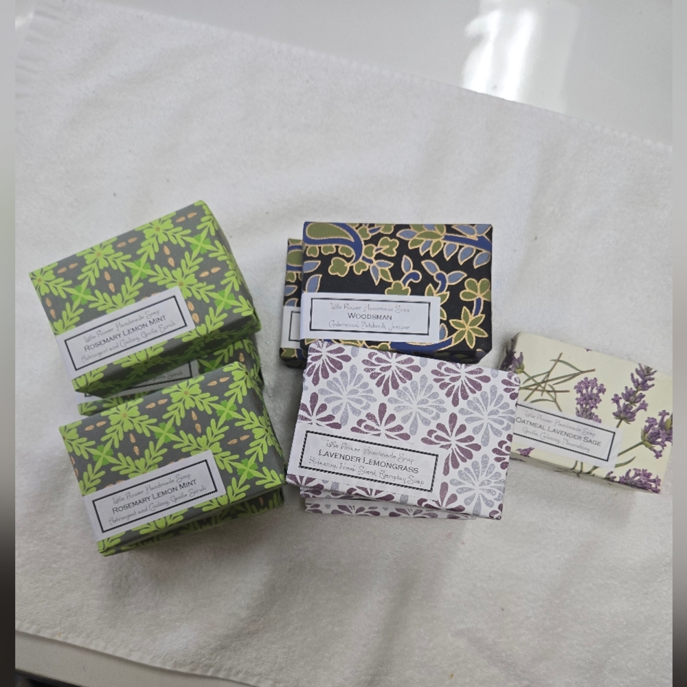 LITTLE FLOWER HANDMADE SOAPS BUNDLE